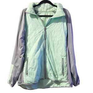 Calvin Klein Size XXL Puffer Jacket Calvin Klein Performance Mint Green/ Gray